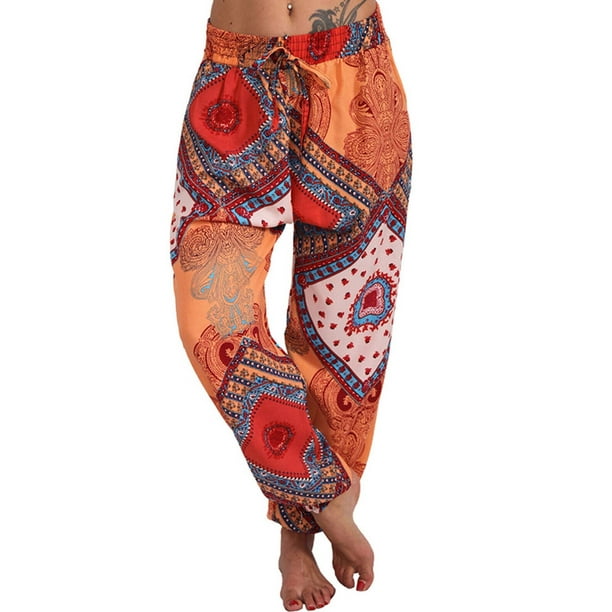 Ladies Trousers Harem Pants Floral Summer Beach Black Loose Baggy New Soft Touch Ladies Trousers Harem Pants Floral Summer Beach Black Loose Baggy New Soft Touch